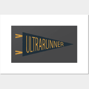 Ultrarunner Pennant Posters and Art